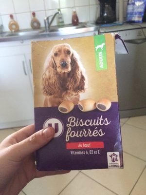 Biscuits Fourrés Pour Chien U, - 1