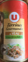 Terrines Gourmandes au Veau et aux légumes - Produit - fr
