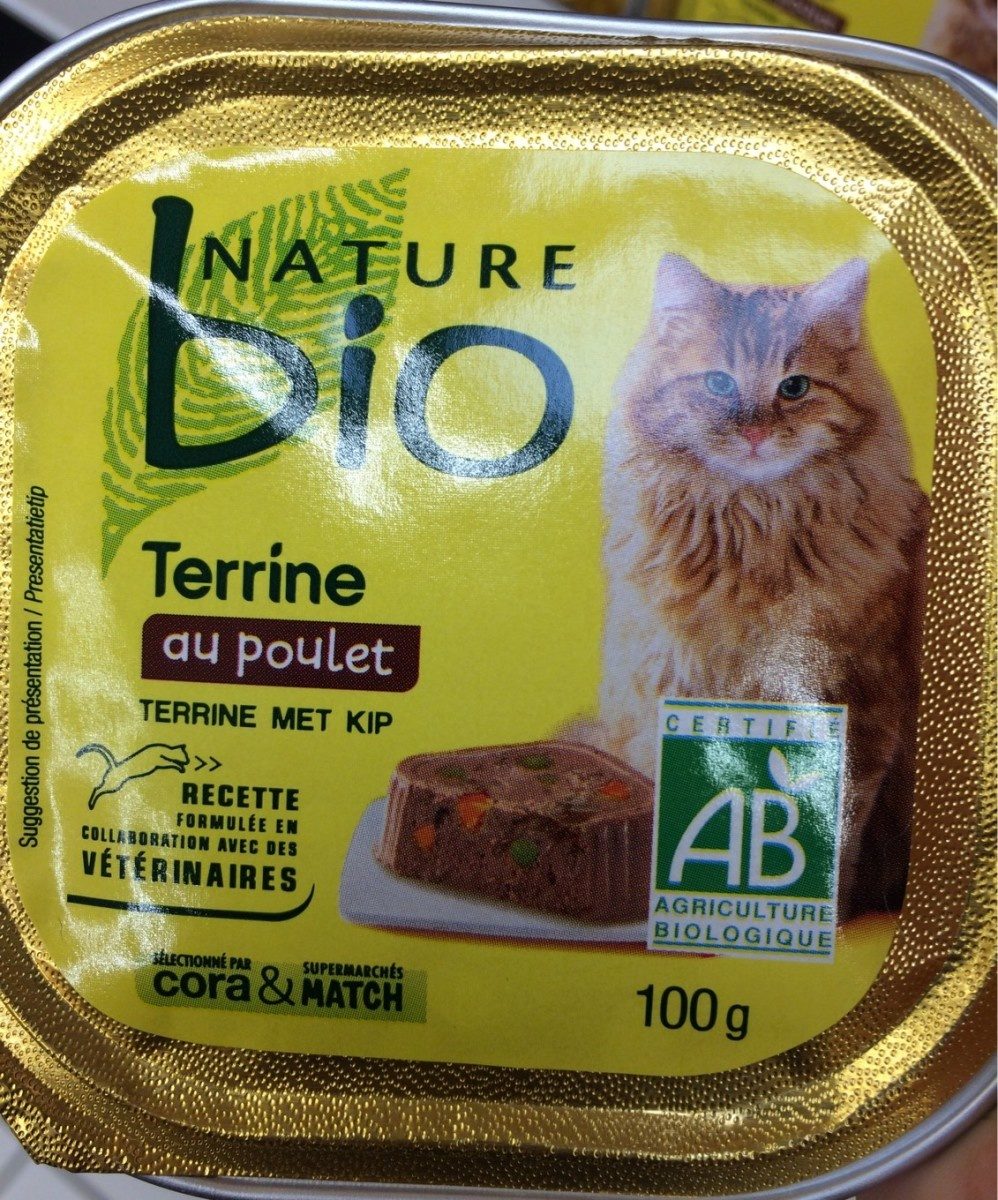 Terrine Au Poulet Bio Pour Chat - Derniers Stock - Product - fr