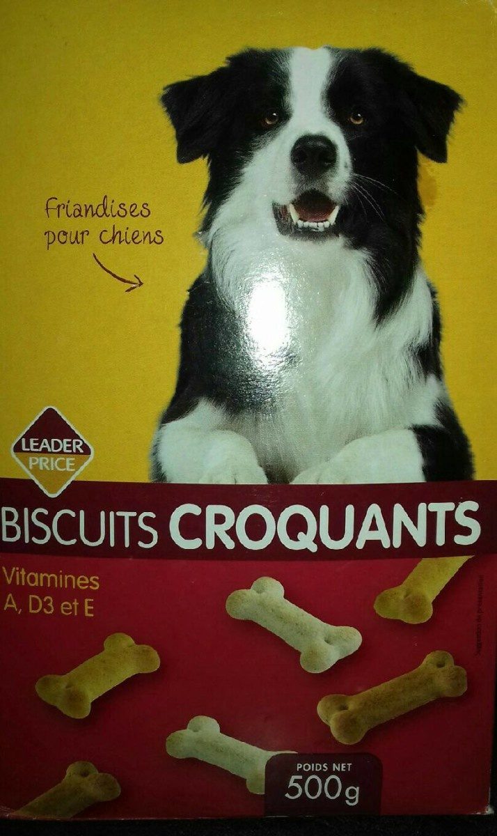 Biscuits croquants pour chien (friandises) - Produit - fr