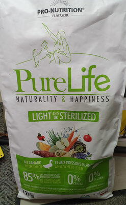 PureLife Naturality & Happiness Light ans sterilized - Produit