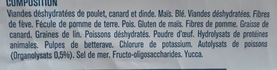 Crocktail Stérilisé et/ou light - Ingrédients - fr