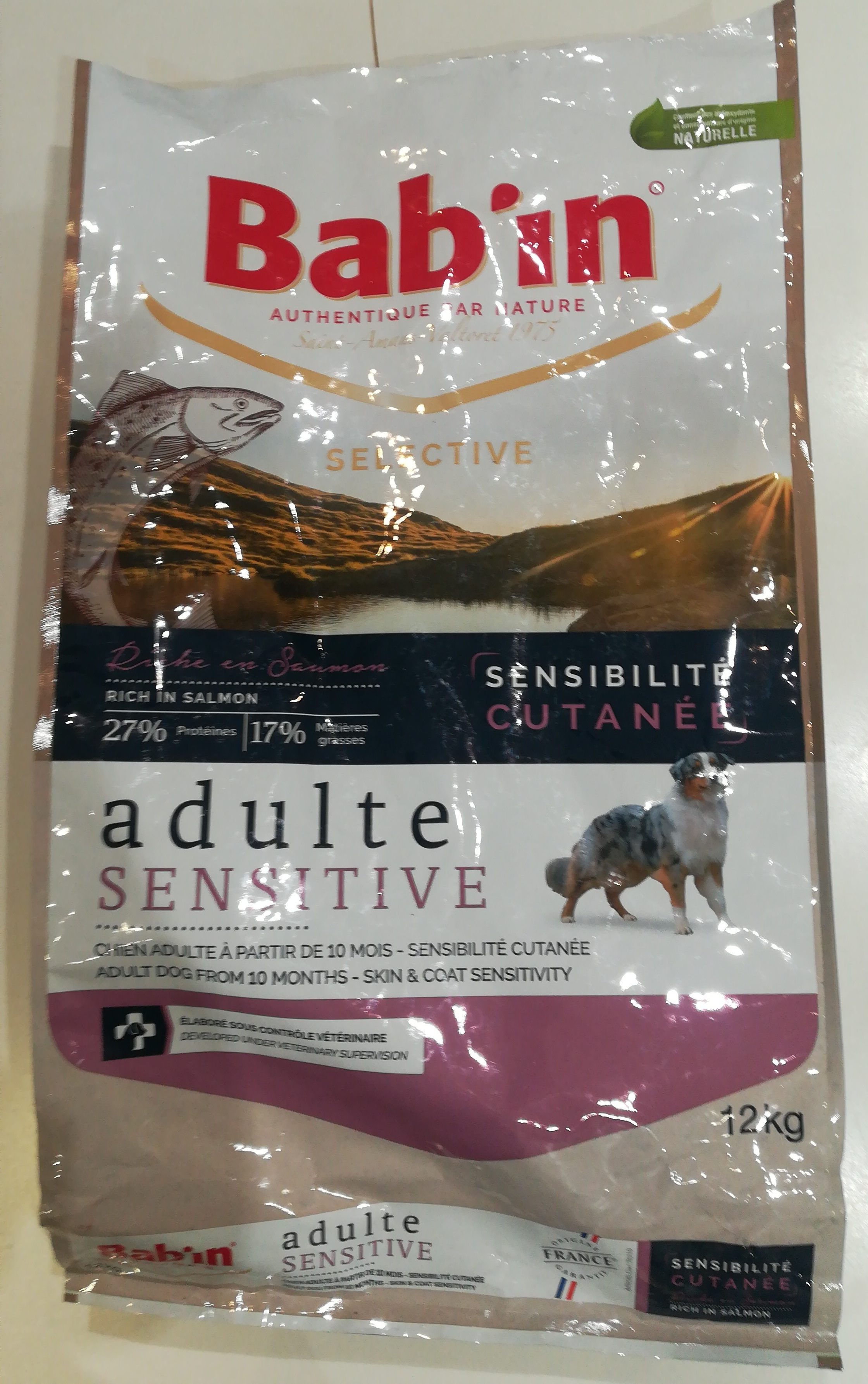 Bab'in adulte sensitive - Product - fr