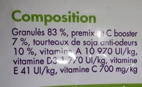 Paradisio - Aliment Complet Pour Cochon D'inde - 2,6KG - Ingredients - fr