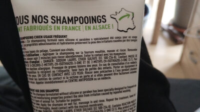 shampooing chien - Ingredients