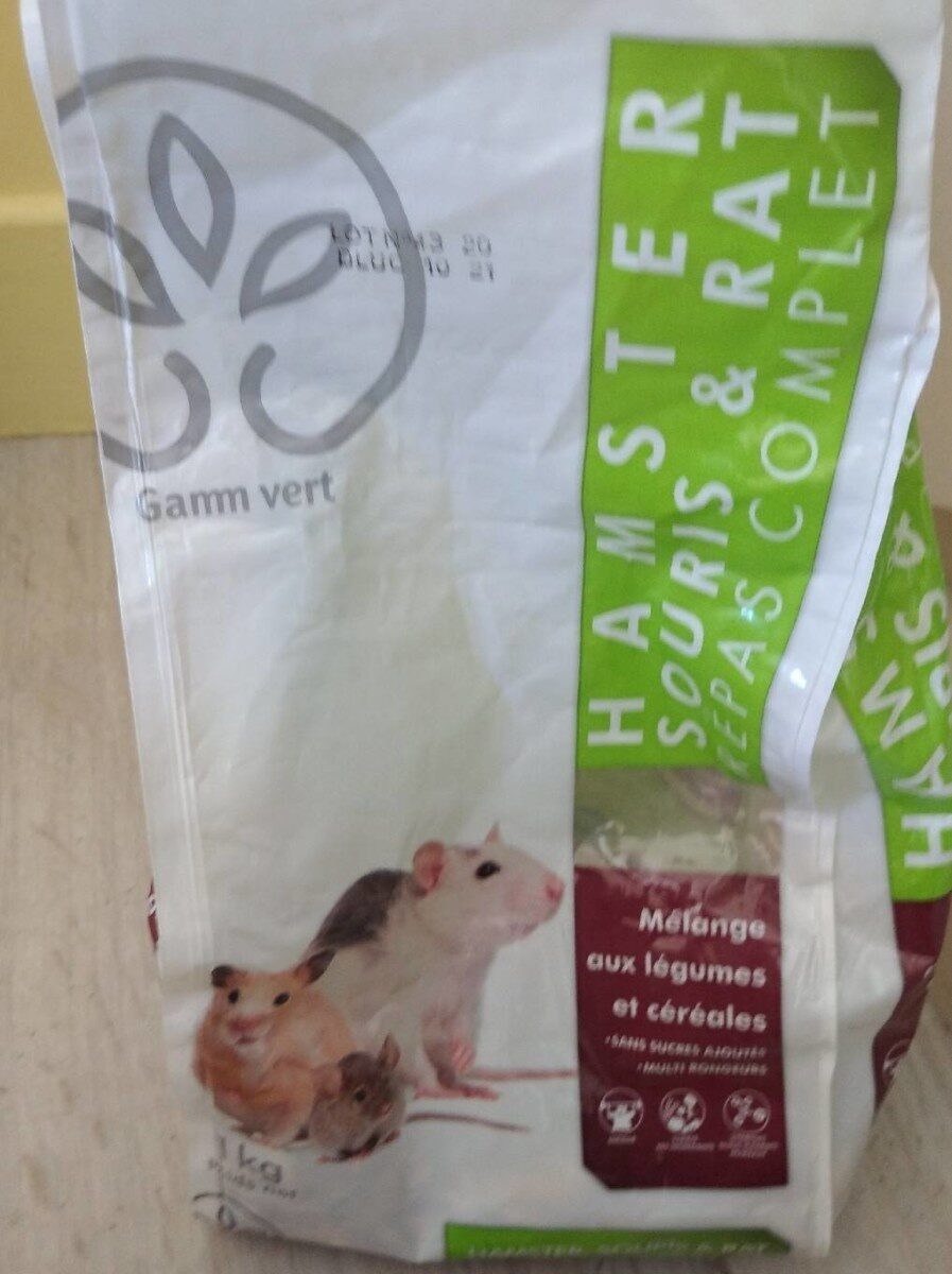 Hamster souris et rat repas complet - Product - fr