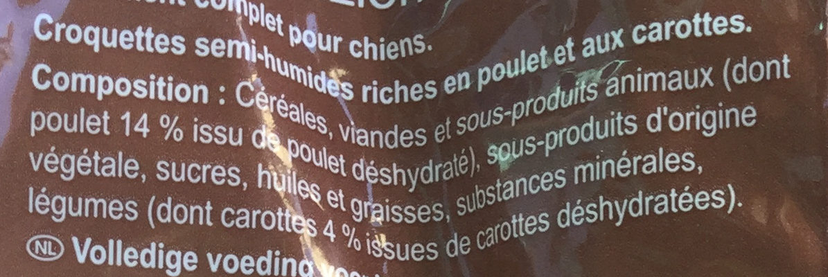 Croquettes poulet - Ingredients - fr