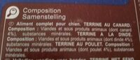 Terrines - Informations nutritionnelles - fr