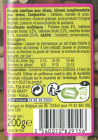 Companino Vitalive Mix Candy - Ingredients - fr