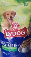 Croquettes Chiens Lydog Forme, - Nutrition facts - fr