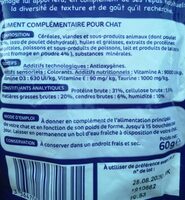 Mini snacks - Nutrition facts - fr