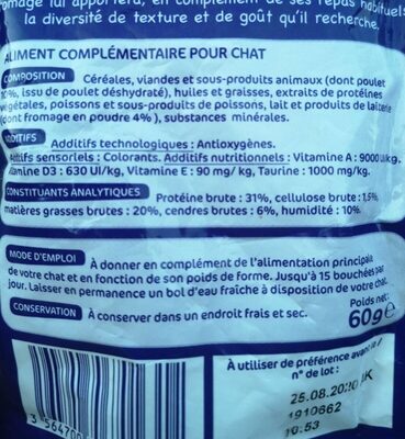Mini snacks - Informations nutritionnelles - fr