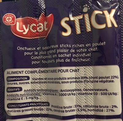 Stick - Ingredients