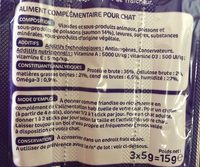 Stick pour chat - Ingredients - fr