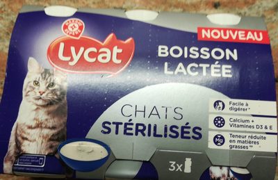 Lycat boisson lactée chats sterilisés - 1