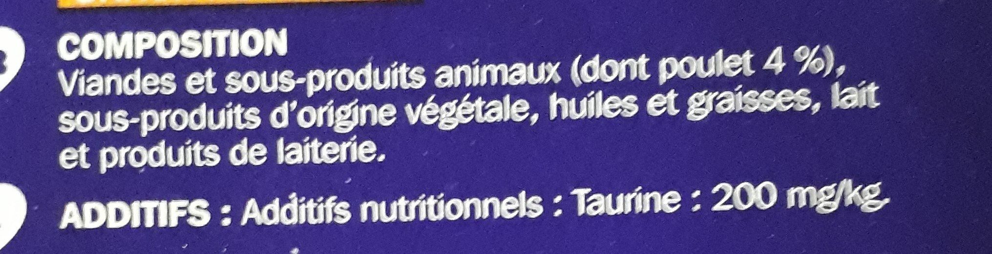 Snacks liquides - Ingredients - fr