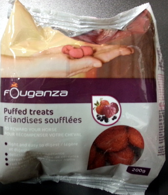 Friandises soufflées fruits rouges - Product