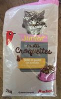 Auchan Croquettes Chaton Poulet / Carottes Et Lait - Product - fr