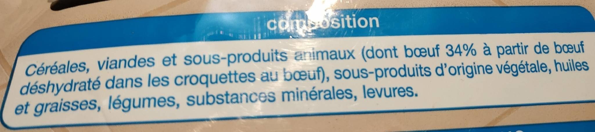 Adult multi-croquettes nutrition & plaisir - Ingredients - fr