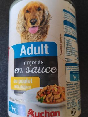 Chien adulte poulet mijoté sauce - Product - fr