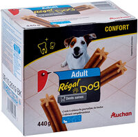 Auchan Adult Regal'Dog dents saines petit chien - Produit - fr