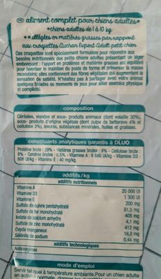 contrôle du poids croquettes allégées riches en volaille - Ingredients - fr
