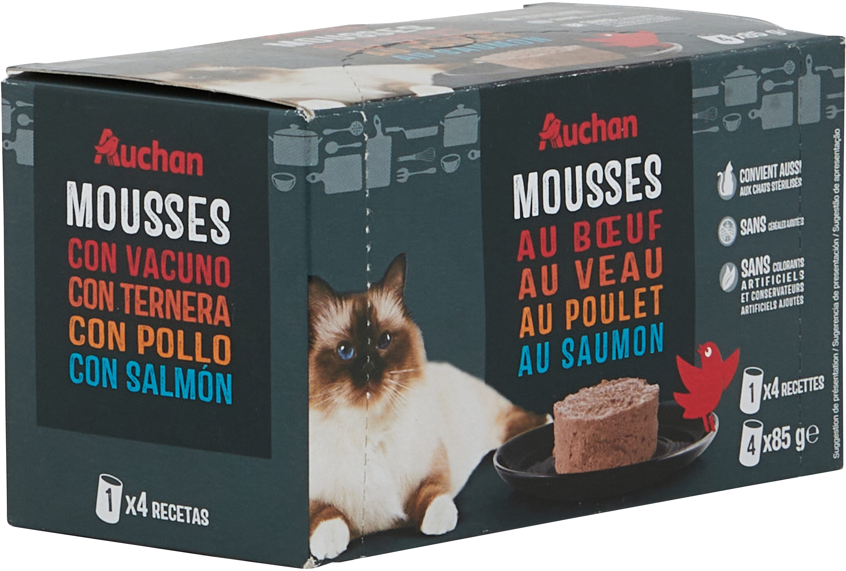 Mousses chat - Product - fr