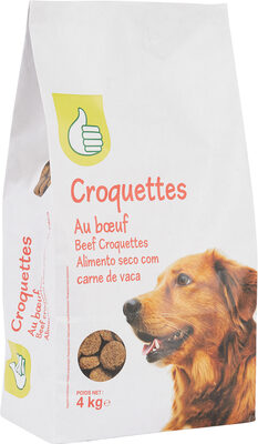 Croquette chien adulte boeuf - Produit - fr