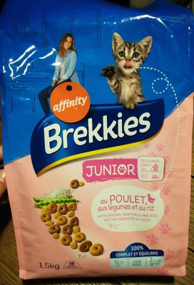 Croquettes Brekkies Excel Chat Junior - Produit - fr