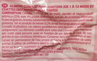 Croquettes Brekkies Excel Chat Junior - Ingredients - fr