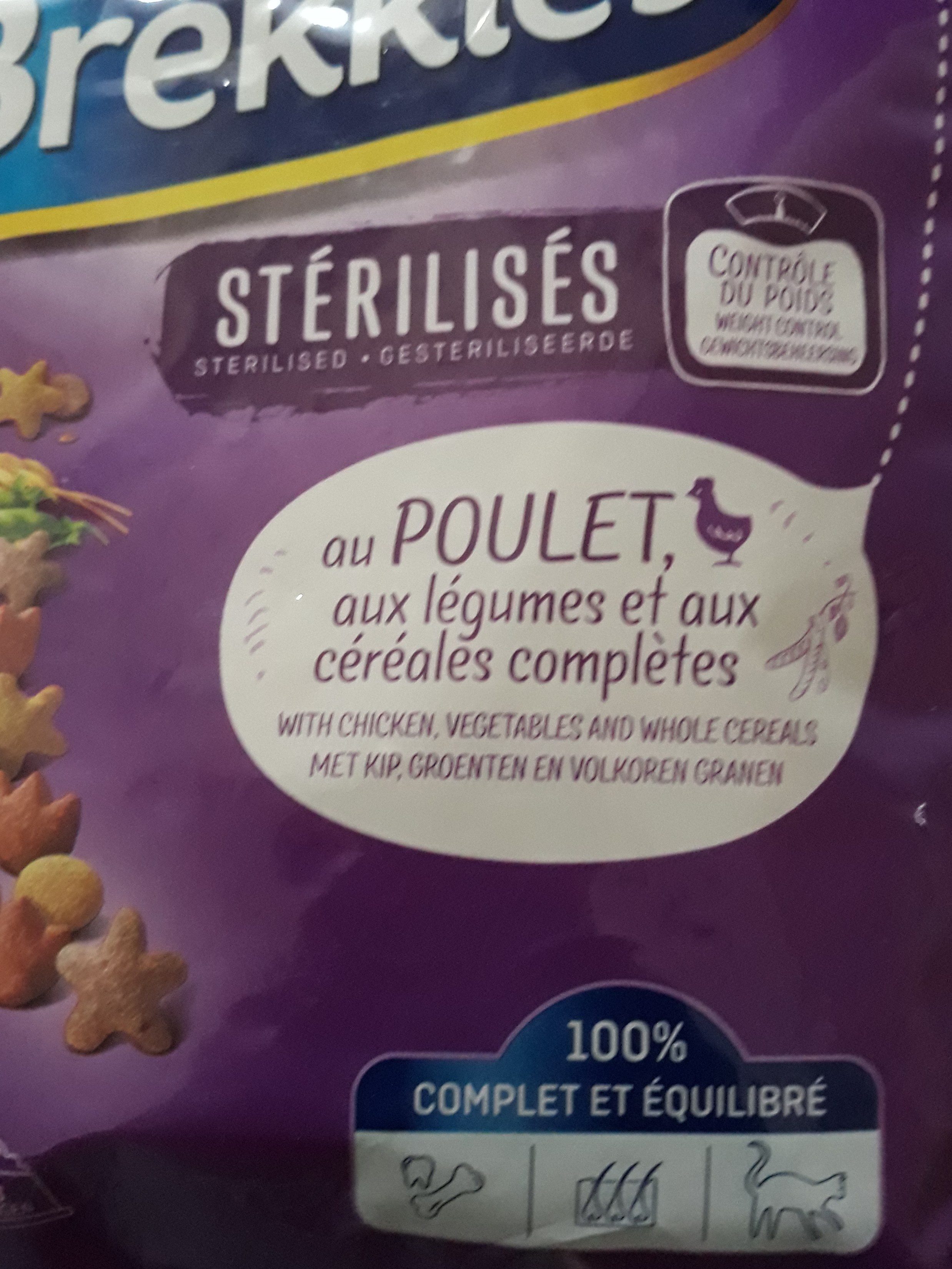 Croquettes pour chats stérilisés au Poulet - Produit - fr