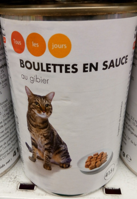 Boulettes en sauce au gibier - Produit - fr