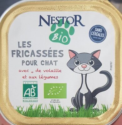 Fricassée Bio Pour Chat à La Volaille Et Aux Légumes - Product - fr