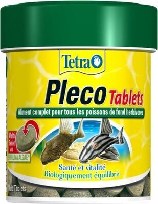 Tetra - Aliment Complet Pleco Tablets Pour Poissons De Fond - Produit