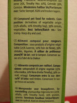 Green Rolls - Ingredients - fr