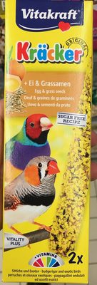 Original Kräcker Oeuf & Graines de graminées Perruches et Oiseaux Exotiques - Product