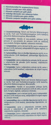 Vitakraft Poésie Délice Fish selection 6x85g - Ingredients - fr