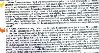 Jelly Lovers Turkey and Chicken - Ingredients - en