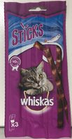 Whiskas Au Saumon 3 Sticks - Product - fr
