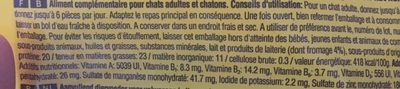 Catisfactions - Friandises Maxi Pack Au Fromage Pour Chat - 180G - Ingredients - fr