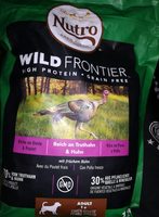 Nutro feed clean wild frontières - Produit - fr
