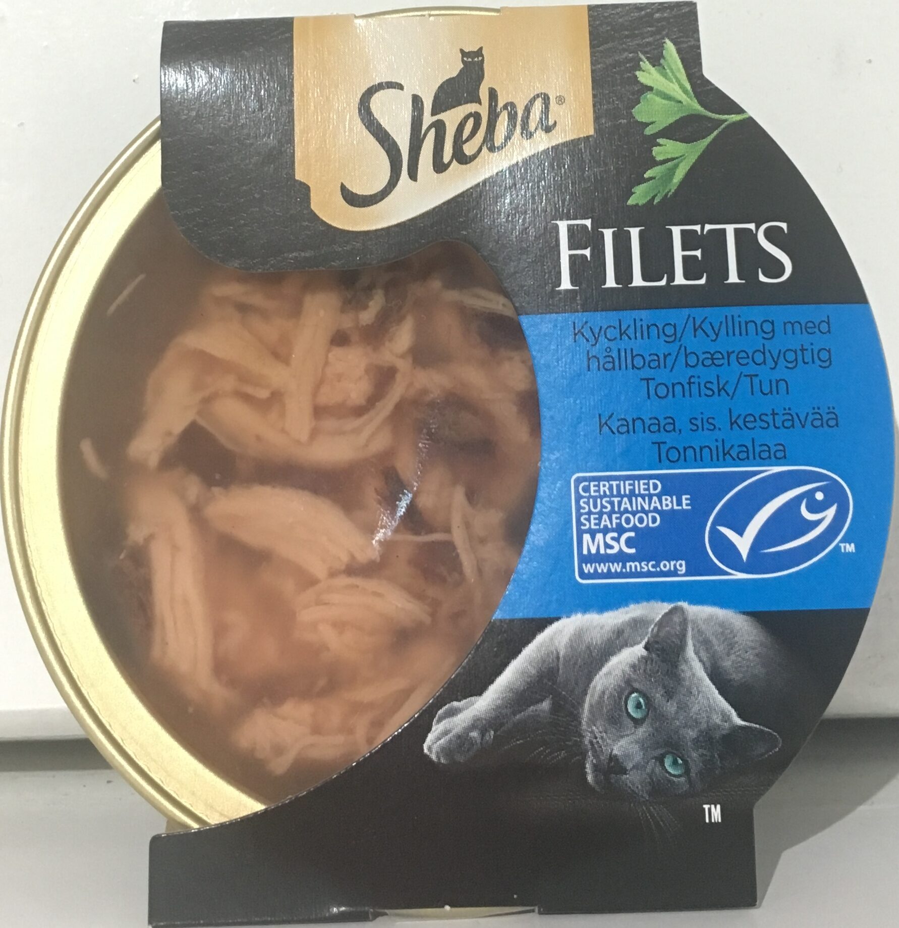 Sheba Filets med bærekraftig tunfisk - Product - en