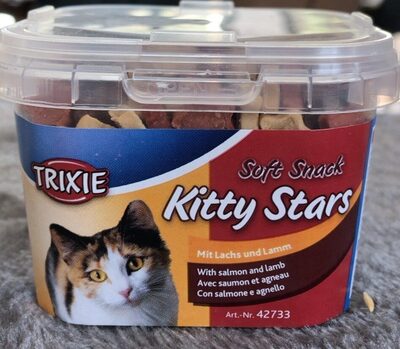 Soft Snack Kitty Stars à L'agneau Et Au Saumon - Product - fr
