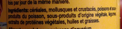 Granulés Pour Petits Poissons - Novogranomix - Ingredients - fr