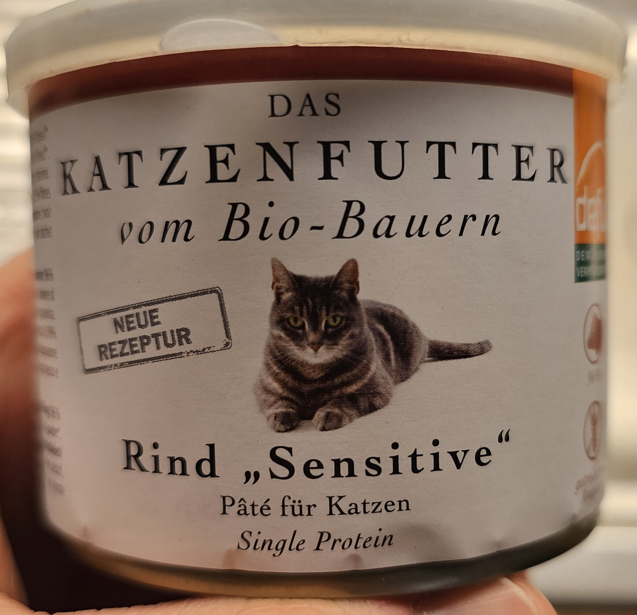 Katzenfutter vom Bio-Bauern Rind Sensitive - Product - en