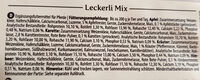 Leckerlie Mix - Ingredients - de
