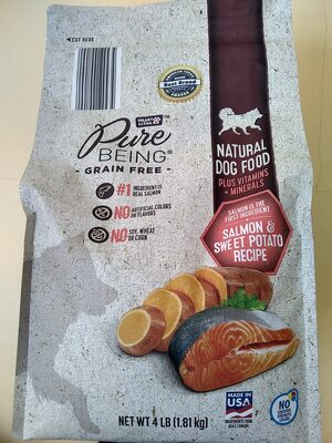 Salmon and Sweet Potato Recipe Dog Food - 1