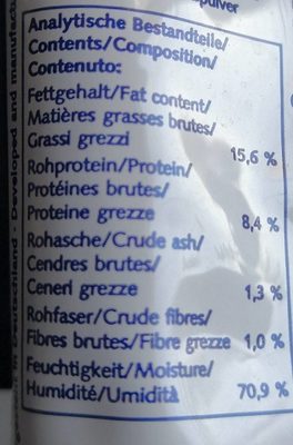Hansepet - Tubidog Tubi Frett Crème De Saumon Pour Furet - Nutrition facts