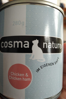 Cosma nature poulet et jambon de poulet - Product - fr