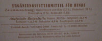 Winterwurst - Ingredients - de